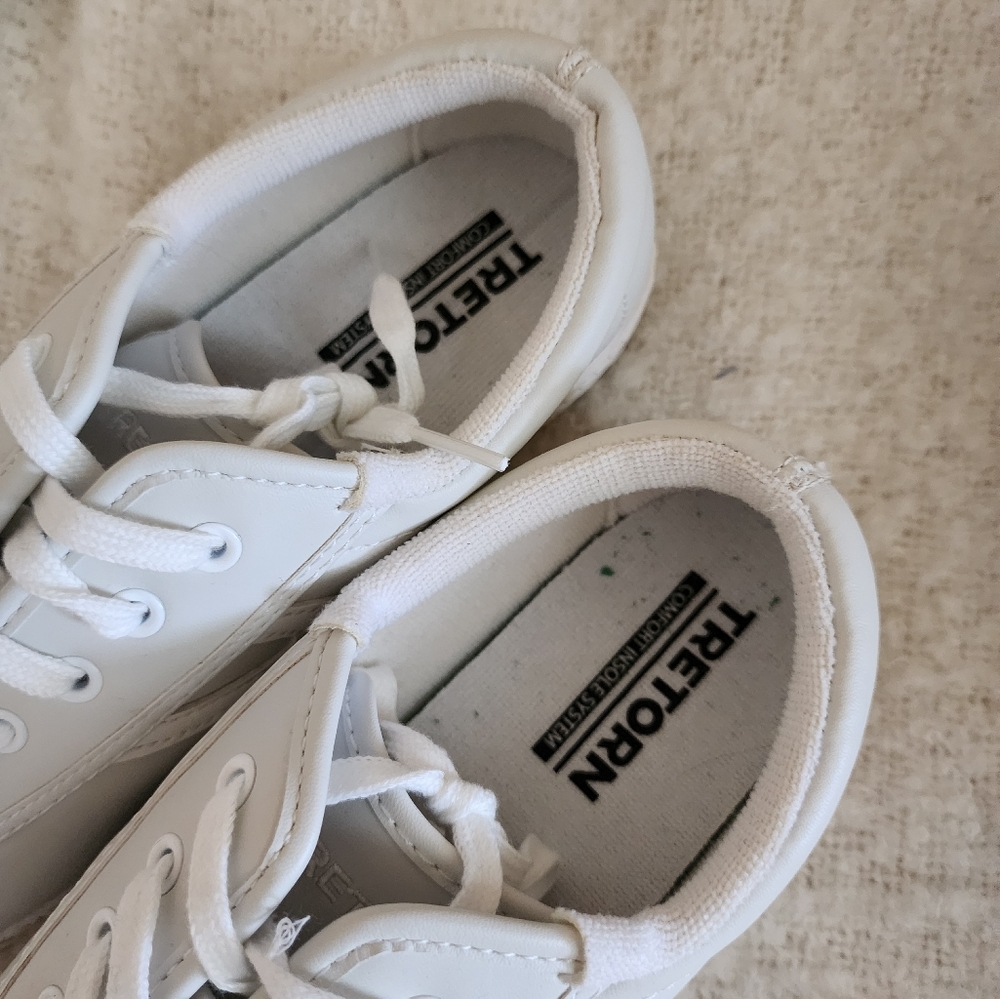 White Casual Sneakers - Picture 2 of 5